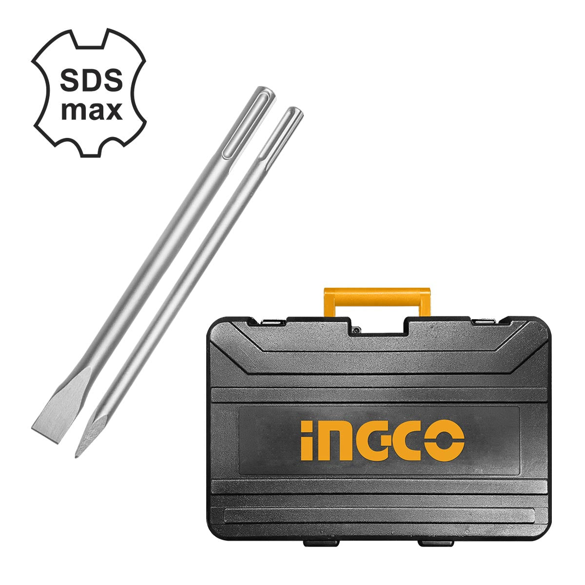 PDB15006 - INGCO MARTEAU BURINEUR 10KG 1500W + 2 BURINS AU MAROC [PDB15006] — perforateur INGCO — Maroc — — vue 2