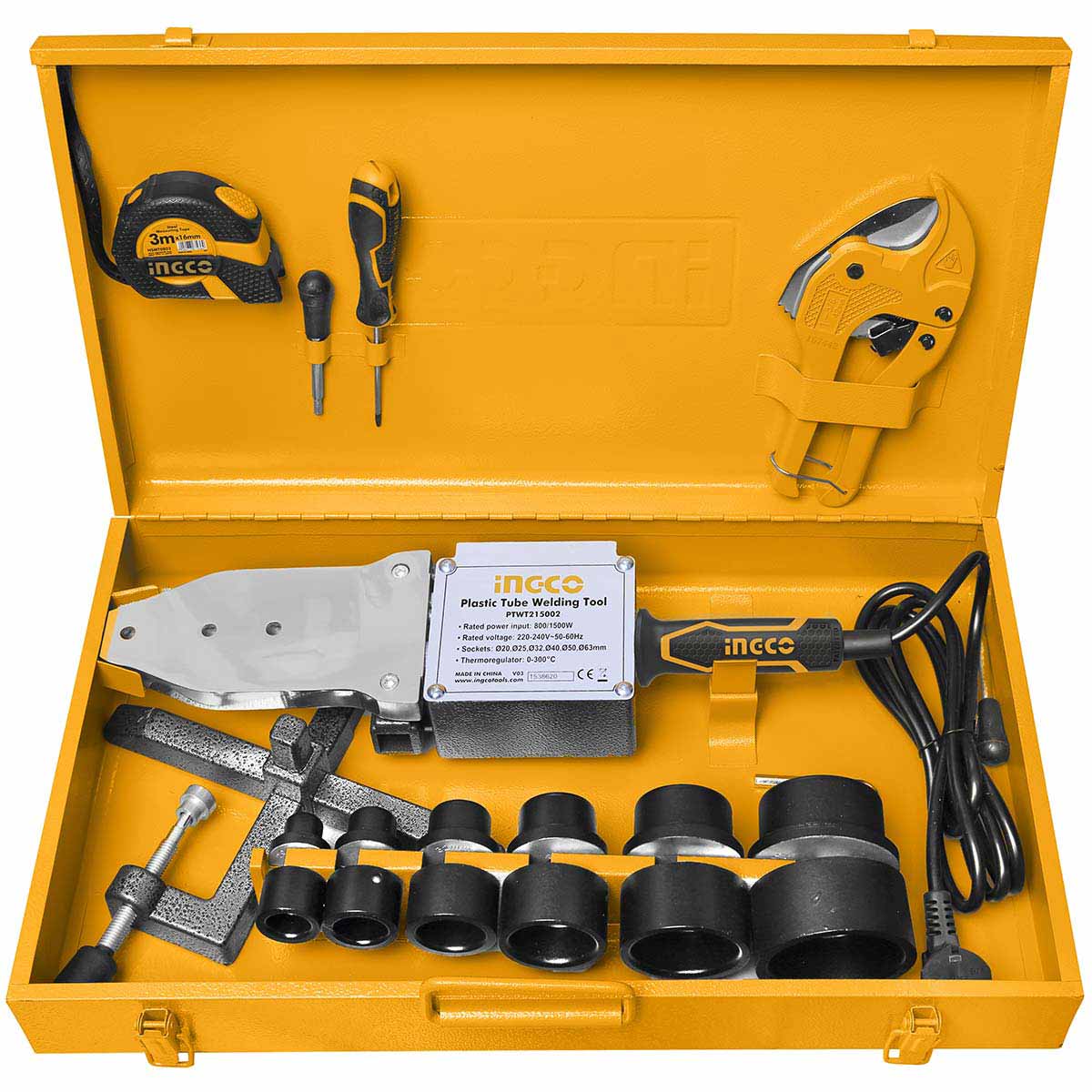 PTWT215002 - INGCO MACHINE DE SOUDAGE DE PPR 800W_1500W AU MAROC [PTWT215002] — outil INGCO — Maroc — — vue 3