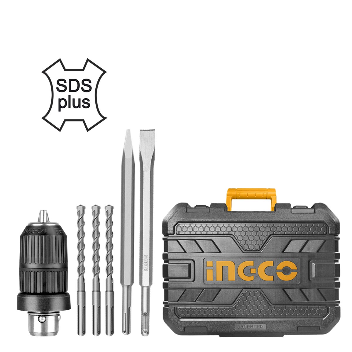 RGH9028-2 - INGCO MARTEAU PERFORATEUR 26MM 800W+MANDRIN AU MAROC [RGH9028-2] — perforateur INGCO — Maroc — — vue 2