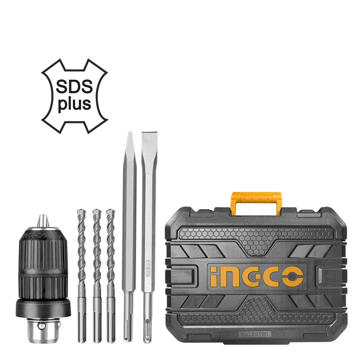 RGH9528-2 - INGCO MARTEAU PERFORATEUR 28MM 950W + MANDRIN 13MM NR AU MAROC [RGH9528-2] — perforateur INGCO — Maroc — — vue 2