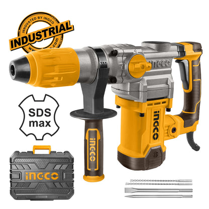 RH1600388 - INGCO MARTEAU PERFORATEUR SDS MAX 1600W 38MM + 4 FORETS AU MAROC [RH1600388] — perforateur INGCO — Maroc — — vue principale