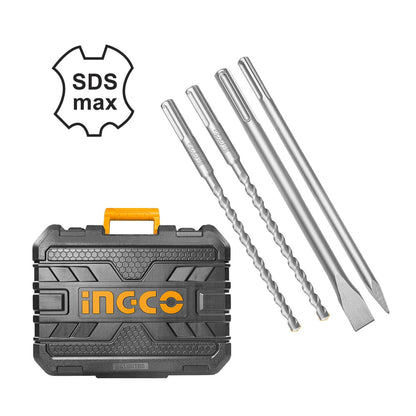 RH1600388 - INGCO MARTEAU PERFORATEUR SDS MAX 1600W 38MM + 4 FORETS AU MAROC [RH1600388] — perforateur INGCO — Maroc — — vue 2