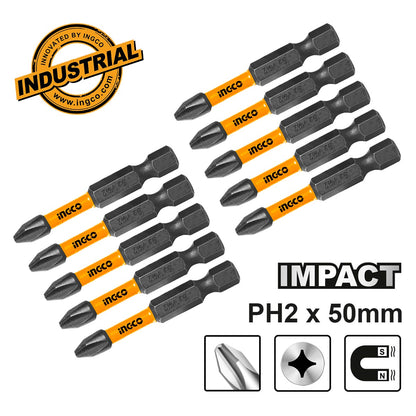 SDBIM11PH223 - INGCO SET DE 10 EMBOUTS PH2 AU MAROC [SDBIM11PH223] — outil INGCO — Maroc — — vue principale