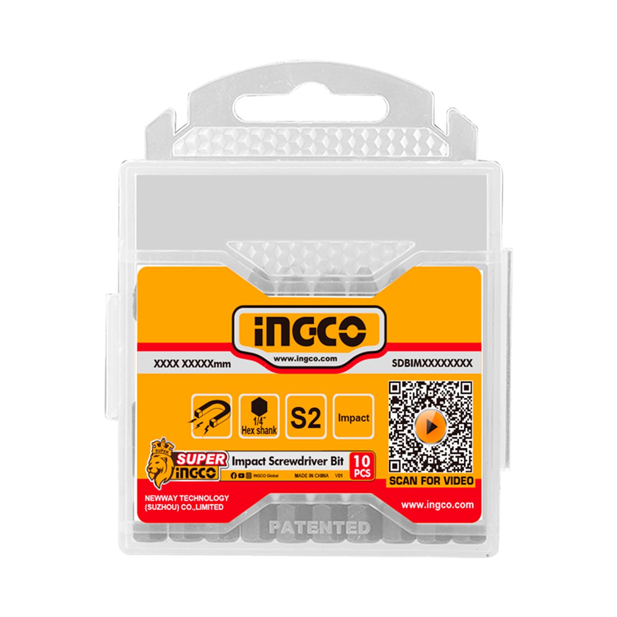 SDBIM11PH223 - INGCO SET DE 10 EMBOUTS PH2 AU MAROC [SDBIM11PH223] — outil INGCO — Maroc — — vue 2