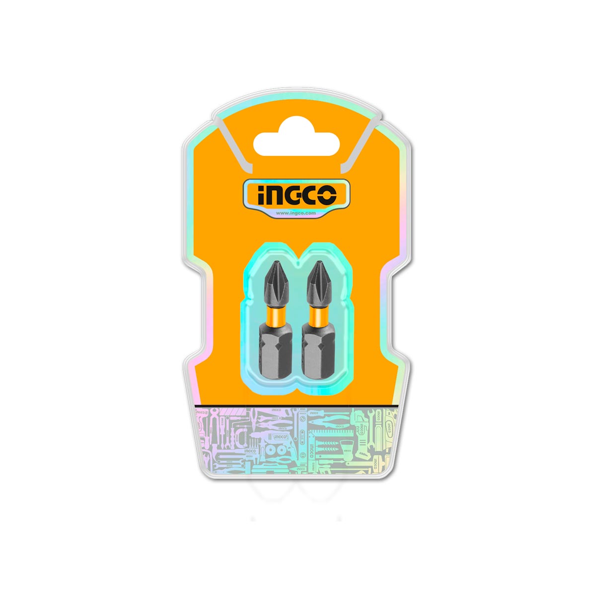 SDBIM71PH225 - INGCO JEU DE 2 EMBOUTS S2 PH2 25MM AU MAROC [SDBIM71PH225] — outil INGCO — Maroc — — vue 2
