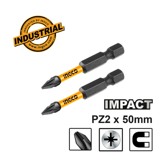 SDBIM71PZ250 - INGCO JEU DE 2 EMBOUTS PZ 2X50MM INGCO AU MAROC [SDBIM71PZ250] — outil INGCO — Maroc — — vue principale