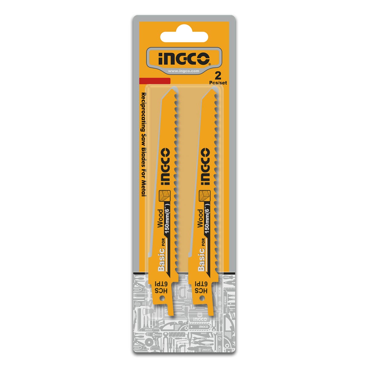 SSB644D - INGCO LAMES SCIE SABRE POUR BOIS 2PCS AU MAROC [SSB644D] — scie INGCO — Maroc — — vue 2