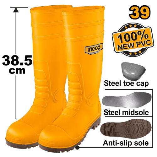 SSH092S1P.39 - INGCO BOTTES DE SECURITE S1P TAILLE39 AU MAROC [SSH092S1P.39] — outil INGCO — Maroc —