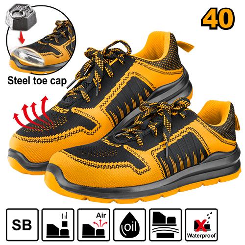 SSH81SB.40 - INGCO CHAUSSURES DE SECURITE TYPE BASKET TAILLE 40 AU MAROC [SSH81SB.40] — équipement de sécurité INGCO — Maroc —