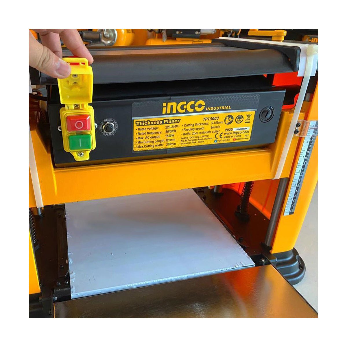 TP15003 - INGCO RABOTEUSE D EPAISSEUR 1500W AU MAROC [TP15003] — outil INGCO — Maroc — — vue 3