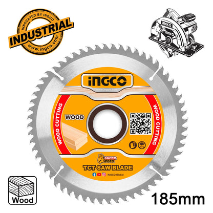 TSB118513 - INGCO DISQUE ALU 185MM 60 DENTS AU MAROC [TSB118513] — disque accessoire INGCO — Maroc — — vue principale