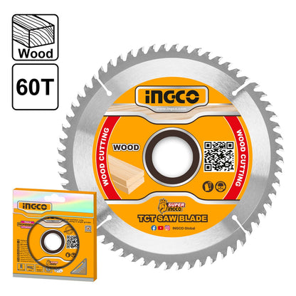 TSB125423 - INGCO LAME SCIE CIRCILAIRE BOIS 254MM 60 DENTS AU MAROC [TSB125423] — scie INGCO — Maroc — — vue 2