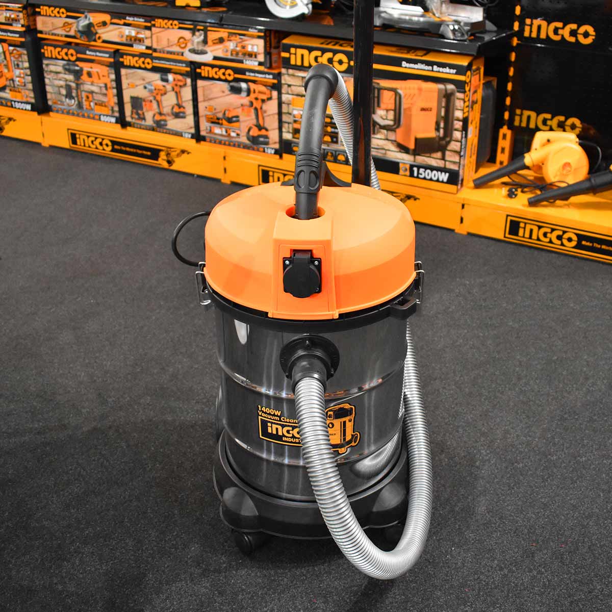 VC14301 - INGCO ASPIRATEUR 1400W 30L AU MAROC [VC14301] — outil INGCO — Maroc — — vue 3