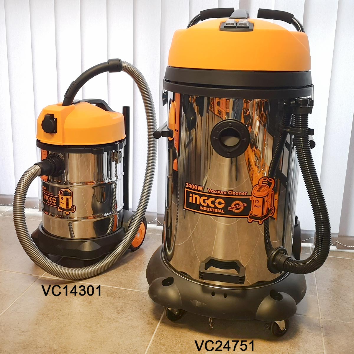 VC24751 - INGCO ASPIRATEUR 2X1200W 75L AU MAROC [VC24751] — outil INGCO — Maroc — — vue 3
