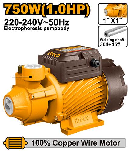 VPM75068 - INGCO POMPE A EAU 750W 1HP AU MAROC [VPM75068] — pompe INGCO — Maroc —