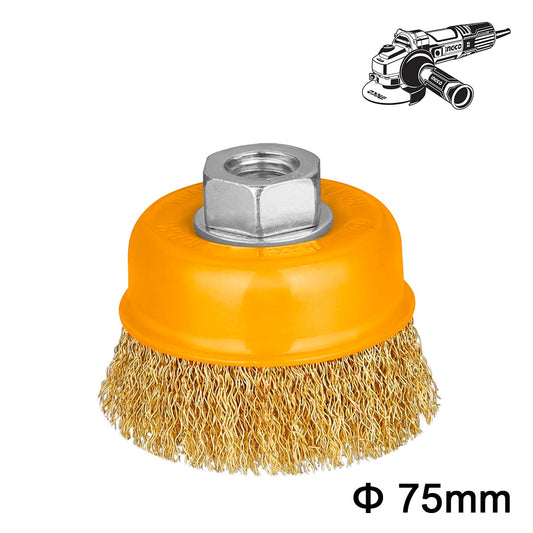 WB10751 - INGCO BROSSE METALLIQUE 75MM AU MAROC [WB10751] — outil INGCO — Maroc — — vue principale