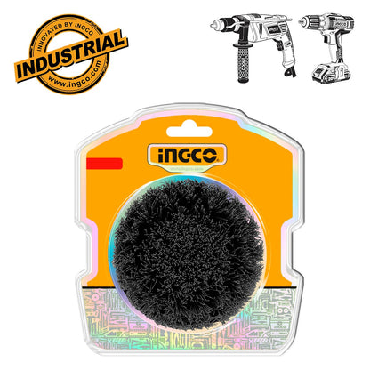 WCBH1401 - INGCO BROSSE DE NETTOYAGE 4" POUR VISSEUSE À POILS DURS AU MAROC [WCBH1401] — perceuse visseuse INGCO — Maroc — — vue 2