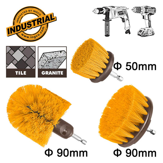 WCBM0301 - INGCO JEU DE 3 BROSSES DE NETTOYAGE POUR VISSEUSE A POILS SOUPLES AU MAROC [WCBM0301] — perceuse visseuse INGCO — Maroc — — vue principale