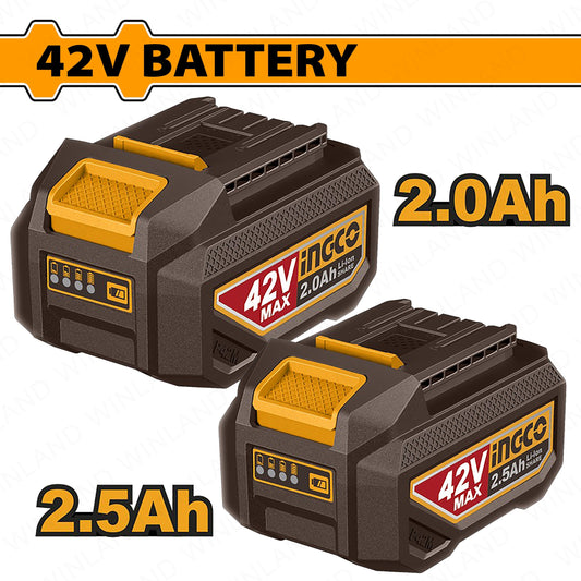 FBLI42201 - INGCO BATTERIE LITHIUM-ION 2,0AH 42V AU MAROC [FBLI42201] — batterie INGCO — Maroc —