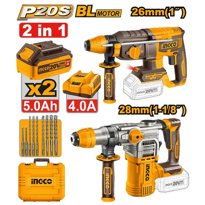 INGCO KIT COMBINÉ DE 2 PIÈCES AU MAROC [COSLI250462]