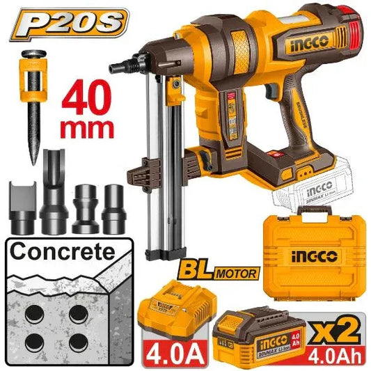 INGCO SCIE ELAGEUSE A BATTERIE 20V 13CM SANS CHARGEUR SANS BATTERIE INGCO AU MAROC [CGSLI2058]