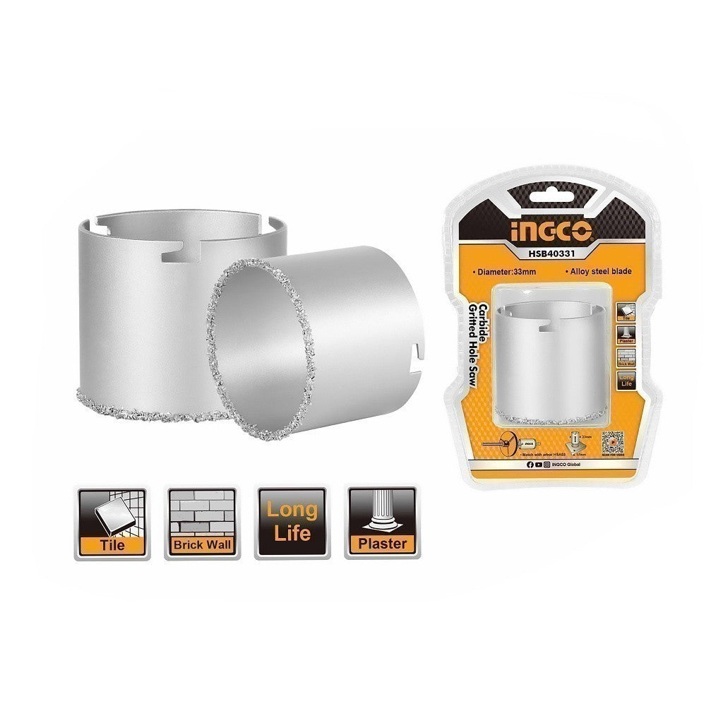 HSB40331 - INGCO SCIE-CLOCHE CARRELAGE 33MM NR AU MAROC [HSB40331] — scie INGCO — Maroc — — vue 2