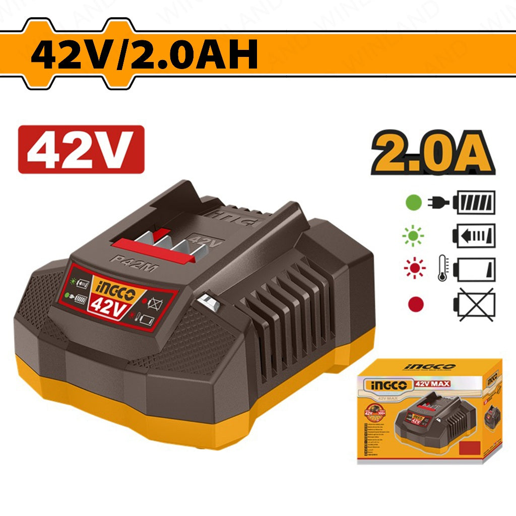 FCLI42021 - INGCO CHARGEUR DE BATTERIE P42M AU MAROC [FCLI42021] — batterie INGCO — Maroc —