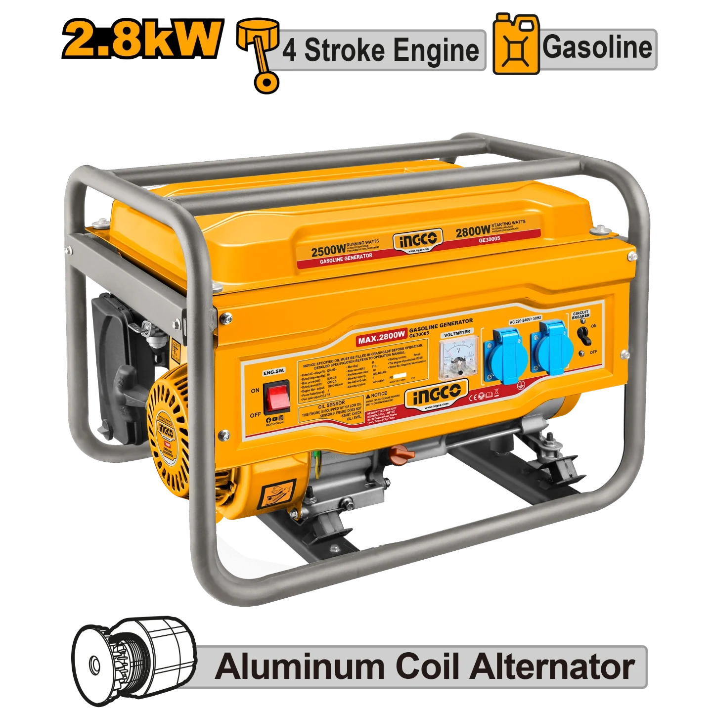 GE30005-SP-25 - INGCO CARBURATEUR AU MAROC [GE30005-SP-25] — outil INGCO — Maroc —